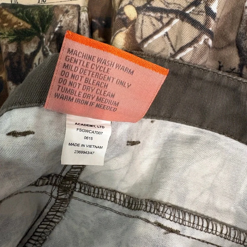 Game Winner Realtree Xtra Pants Mens Large 36-38 Brown Hunting Outdoor Cargo